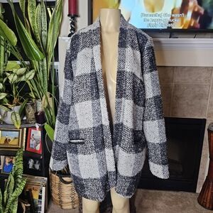 Forever 21+ Plaid Blazer Jacket. Size 2X